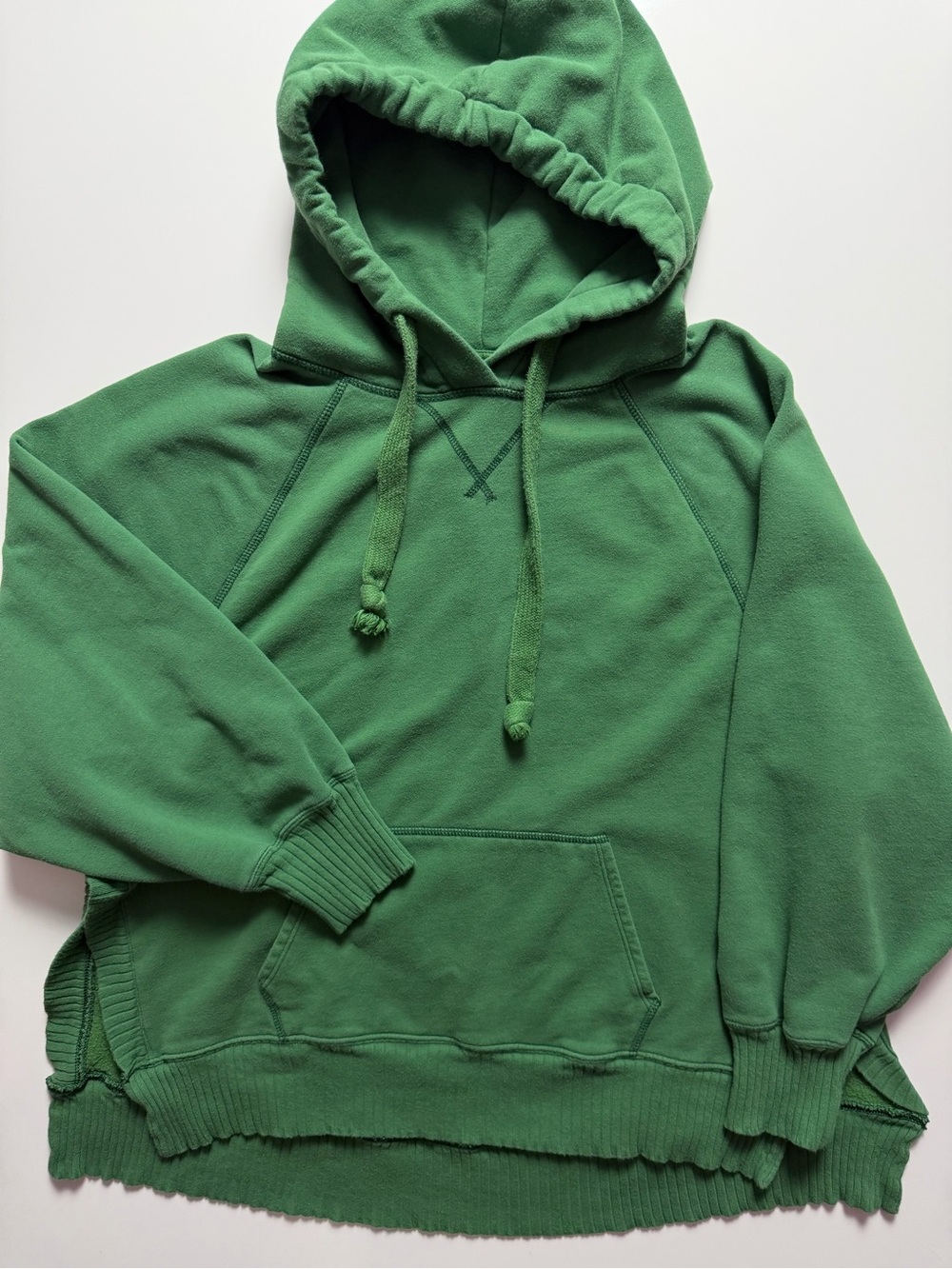 American Eagle Hooded Sweatshirt, Green, Size XL